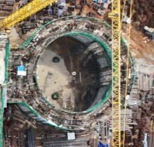 Prilling Tower From Top View At Palembang Indonesia